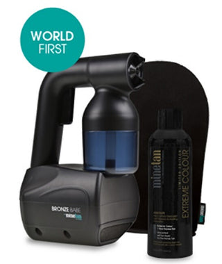 Minetan Pistola Autoabbronzante Bronze Babe - Variante: Set Nero