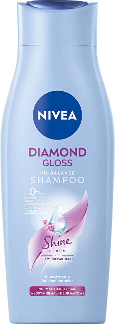 Nivea Shampoo Per Capelli Brillanti E Brillanti Diamond Gloss - Volume: 400 Ml