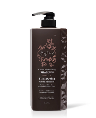 Saphira Mineral Shampoo for Hair Moisturizing 1000 ml