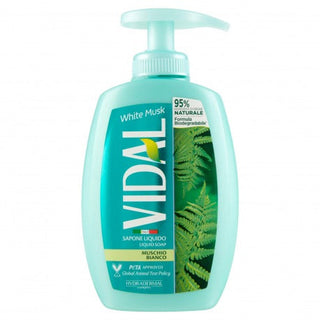 Vidal Sapone Liquido Al Muschio Bianco 300 Ml