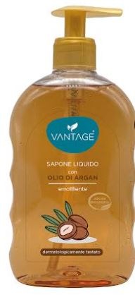 Vantage Sapone Liquido Argan 500 Ml Emolliente