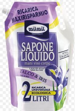 Mil Mil Sapone Liquido Busta Ricarica Talco 2 Lt