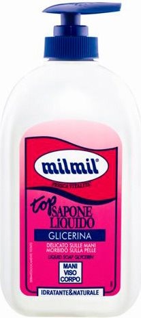 Mil Mil Sapone Liquido Glicerina Delicato E Idratante Per Mani Viso Corpo 500 Ml