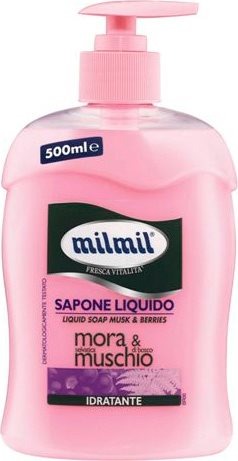 Mil Mil Sapone Liquido Idratante Mora & Muschio 500 Ml