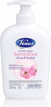 Venus Sapone Liquido Sensitive Al Latte Di Mandorla 250 Ml