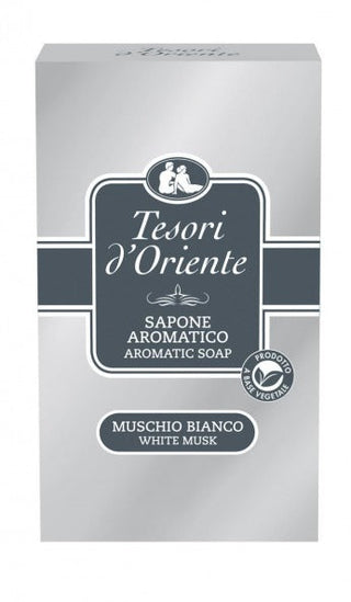 Tesori D Oriente Saponetta Muschio Bianco 125 Grammi