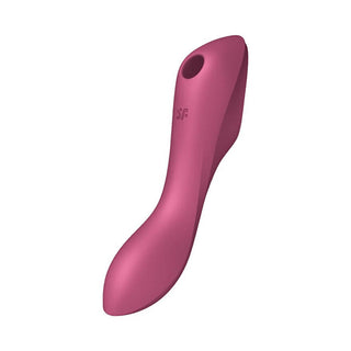 Satisfyer Vibrator per clitoral stimulation Curvy Trinity 3 Red