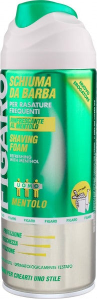 Figaro Schiuma Da Barba Al Mentolo 400 Ml