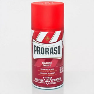 Proraso Schiuma Da Barba Emolliente Per Barbe Dure Al Burro Di Karite E Olio Di Sandalo Rosso 400 Ml