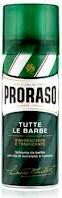Proraso Schiuma Da Barba Rinfrescante E Tonificante Olio Di Eucalipto E Mentolo Per Tutte Le Barbe Verde 400Ml