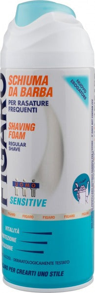 Figaro Schiuma Da Barba Sensitive 400 Ml