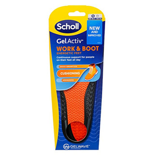 Scholl Solette Per Scarpe Da Donna Gel Activ Work & Boot 1 Paio