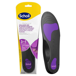Scholl 足底筋膜炎矫正鞋垫 1 对 - 款式：大号