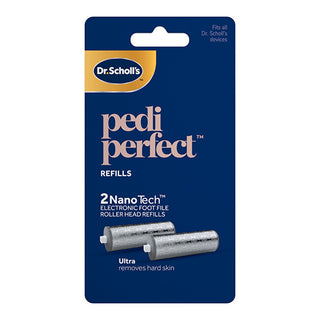 Scholl Pedi Perfect Nanotech Ricarica replacement heads 2 pezzi.