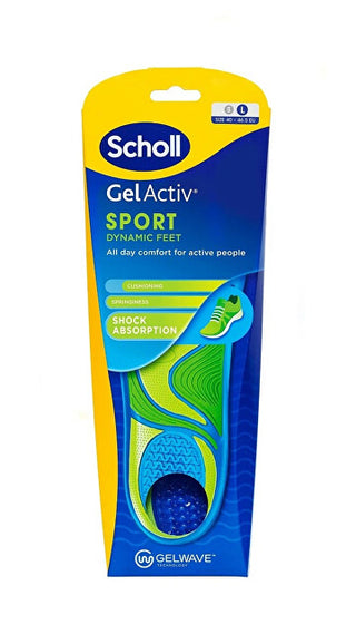 Scholl Gel shoe inserts GelActiv Sport Insole 1 pair - Variant: Small