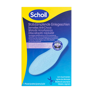 Scholl Shoe inserts Shock Reducer Shock-absorbing Insoles 1 pair