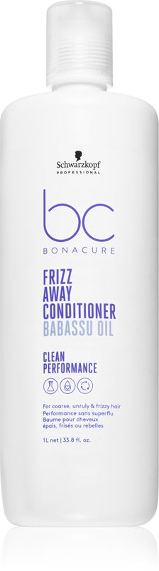 Schwarzkopf professional BC Bonacure Away Conditioner (unruly and frizzy hair) - 1000 ml