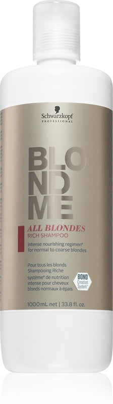 Schwarzkopf BlondMe All Blondes Rich Shampoo 1000ml