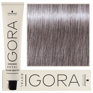 Schwarzkopf Professional Igora Silver Whites Tinta per capelli tonalizzante 60 ml Grigio lilla | Grigio viola