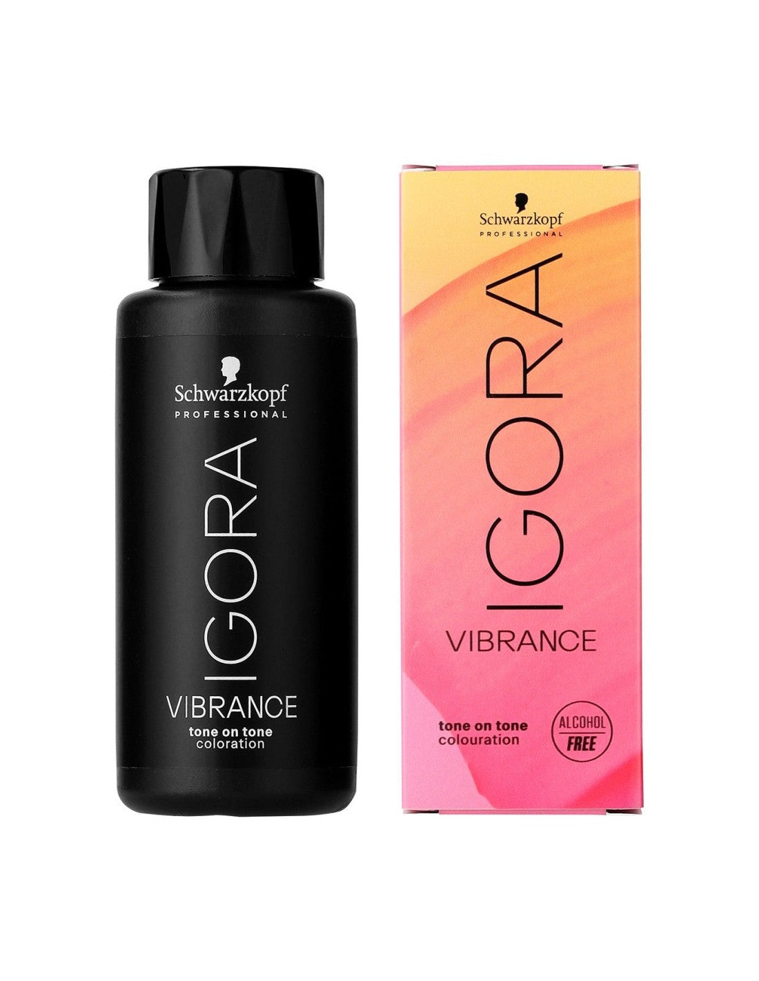 Schwarzkopf Professional Igora Vibrance – 无氨半永久染发膏 60ml 4-0 | 自然中棕色