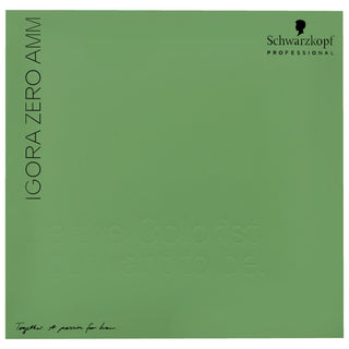 Schwarzkopf Zero Amm - Tabella colori per capelli compatta