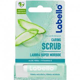 Labello Scrub Nutriente Con Aloe Vera E Vitamina E 5,5 Ml