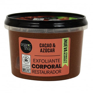 Organic Shop Scrub Corpo Esfoliante Cacao & Zucchero Vaso 250 Ml