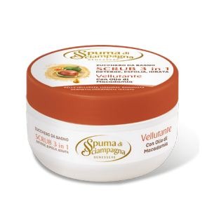 Spuma Di Sciampagna Scrub Corpo Olio Macadamia Ml 250