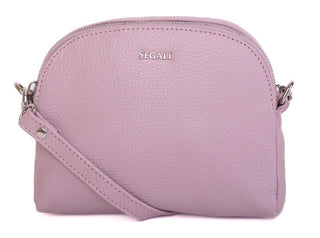 Segali Borsa A Tracolla In Pelle Da Donna lilla