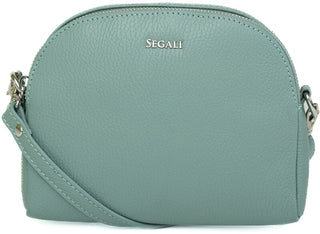 Segali Borsa A Tracolla In Pelle Da Donna salvia
