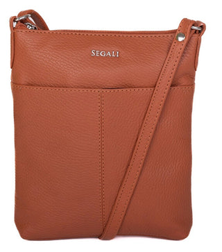 Segali Borsa A Tracolla In Pelle Da Donna cuoio