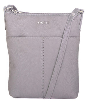 Segali Borsa A Tracolla In Pelle Da Donna grigio