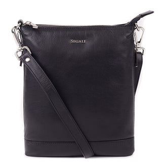 Segali Borsa A Tracolla In Pelle Da Donna 3707 nero