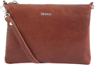 Segali Borsa A Tracolla In Pelle Da Donna cognac 5138