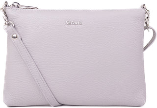 Segali Borsa A Tracolla In Pelle Da Donna grigio 5517