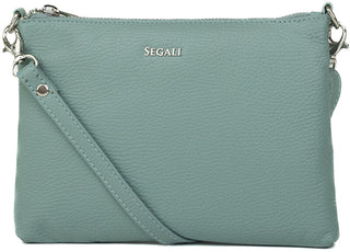 Segali Borsa A Tracolla In Pelle Da Donna a6c salvia