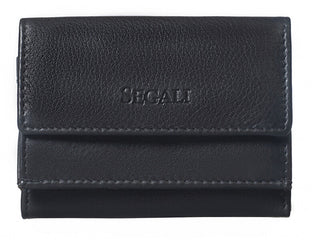 Segali portafoglio in pelle da donna 1756 black