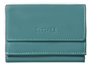 Segali Portafoglio In Pelle Da Donna emerald