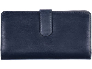 Segali portafoglio in pelle da donna 3489 dark blue