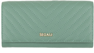 Segali Portafoglio In Pelle Da Donna verde 511