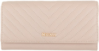 Segali Portafoglio In Pelle Da Donna rosa