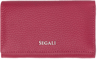 Segali Portafoglio In Pelle Da Donna magenta viva