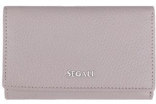 Segali Portafoglio In Pelle Da Donna grigio 7074