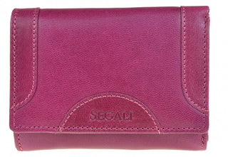 Segali Portafoglio In Pelle Da Donna 7196 fucsia