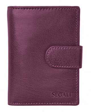 Segali portafoglio in pelle da donna 7319 fuchsia
