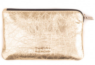 Segali Mini Portafoglio-Portachiavi In Pelle golden shiny
