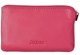 Segali Leather mini wallet-key Anello 7289 pink