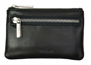 Segali Mini Portafoglio-Portachiavi In Pelle 7291 nero