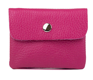 Segali Mini Portafoglio In Pelle fucsia