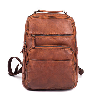 Segali Leather backpack 29411 Tan